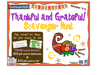Thankful and Grateful Blog Hop