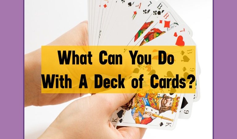 What Can YOU Do with a Deck of Cards? Episode 1